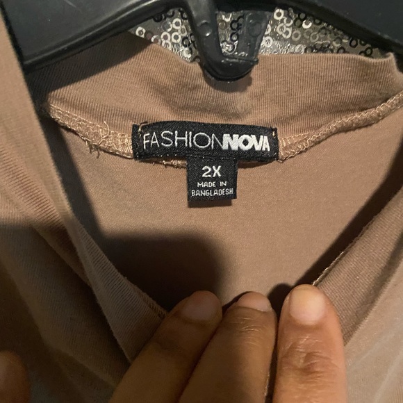 Tan Turtleneck Bodysuit - Picture 6 of 6